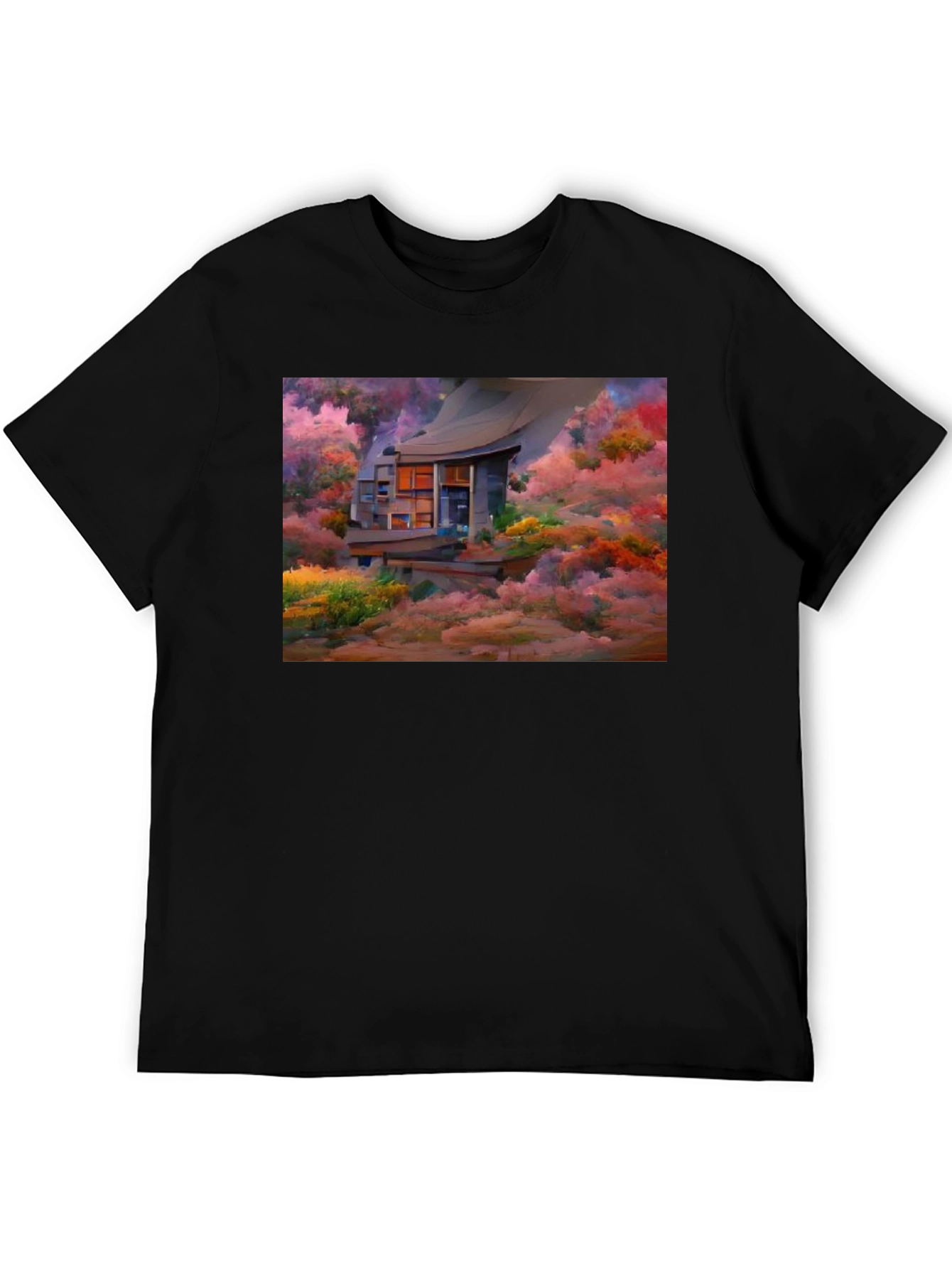 House in the Clouds Graphic Tee