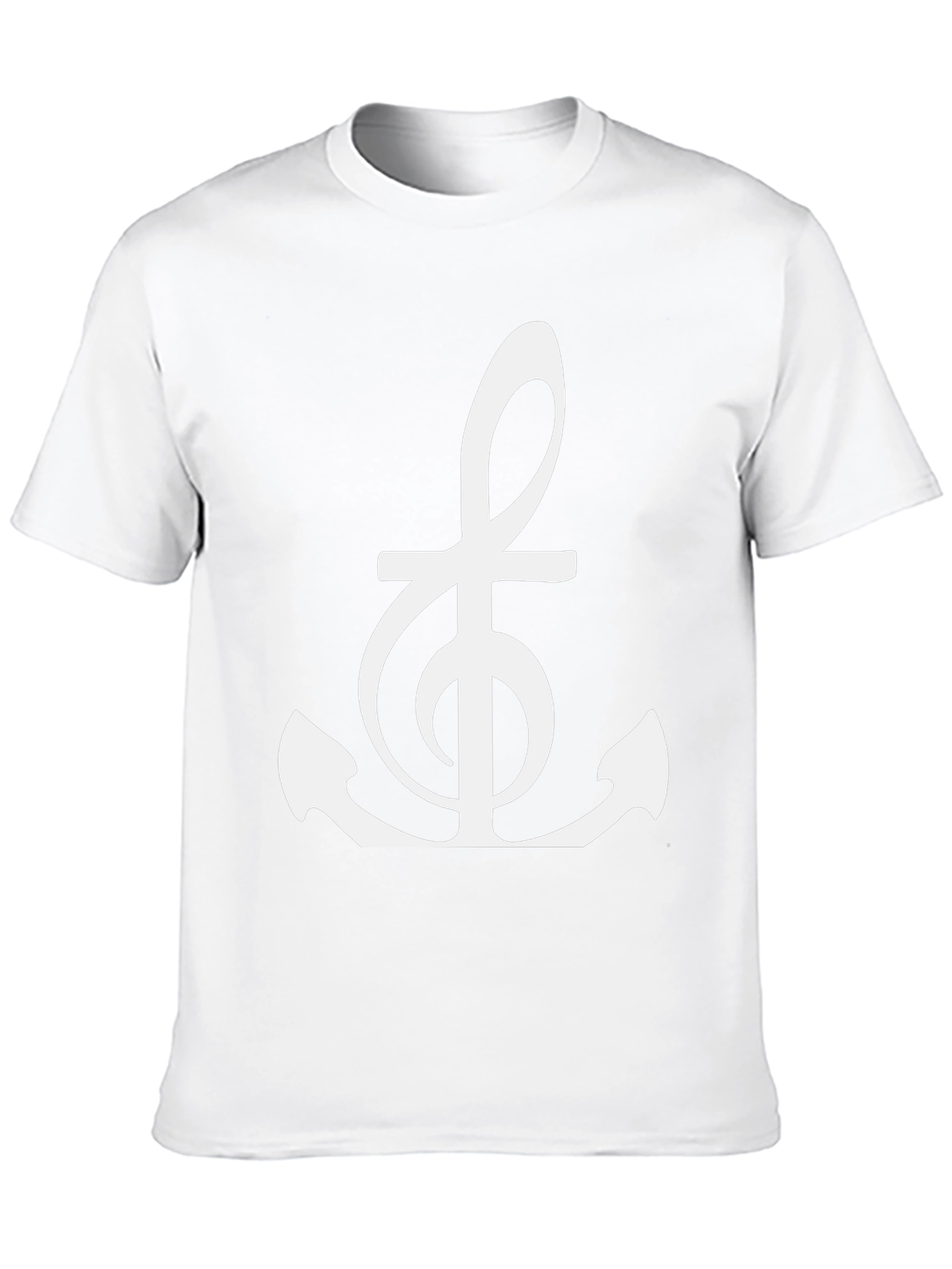 Music Anchor Graphic Tee - Black
