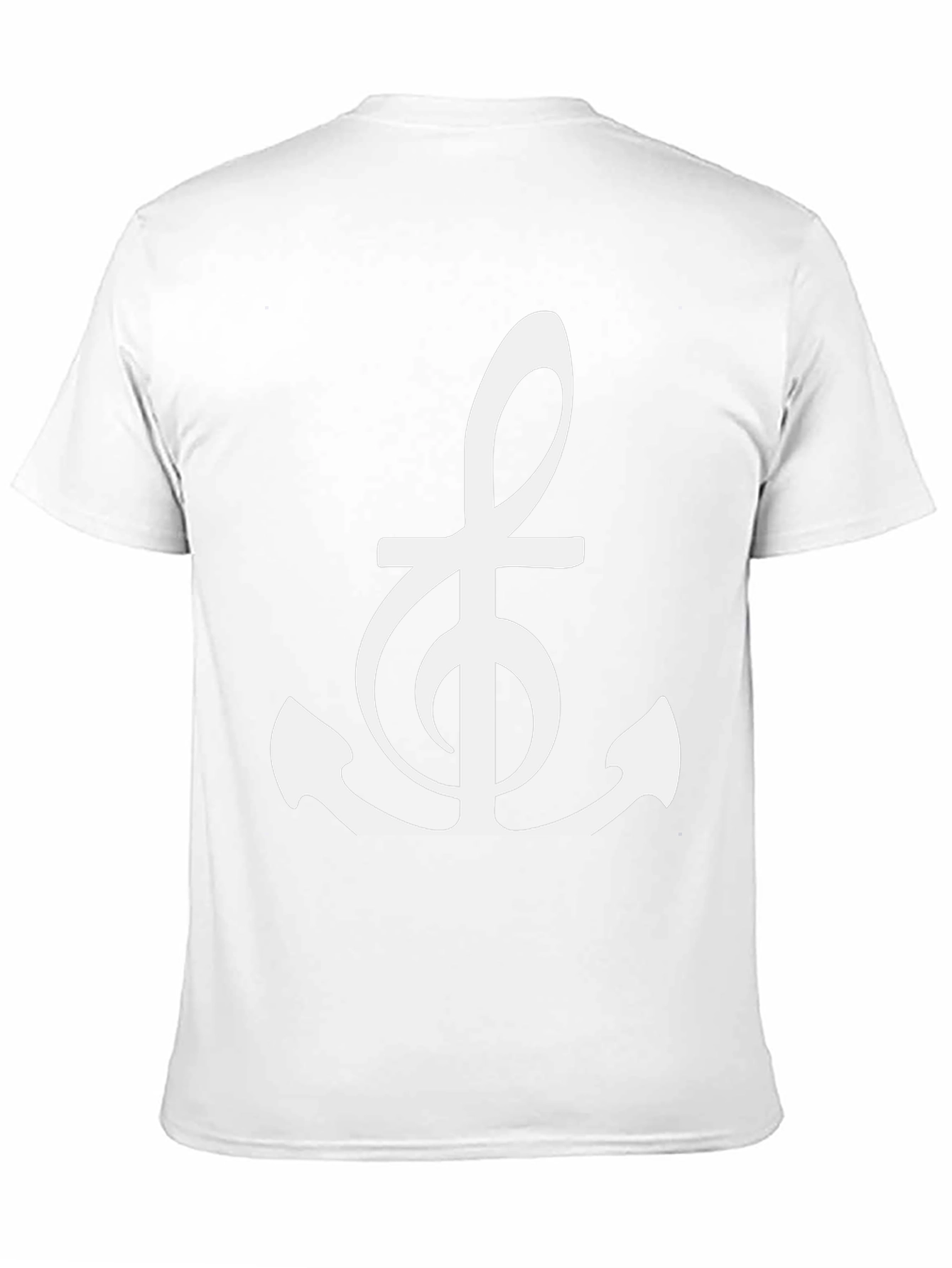 Music Anchor Graphic Tee - Black