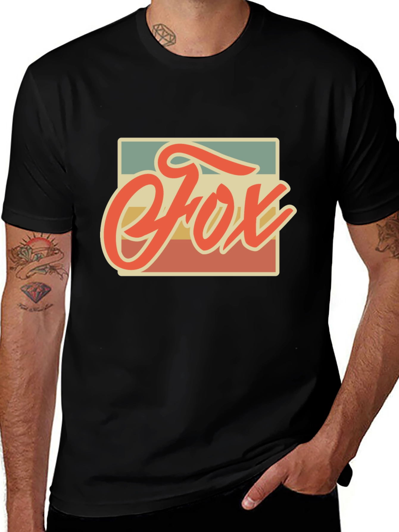 Retro Fox Graphic Tee