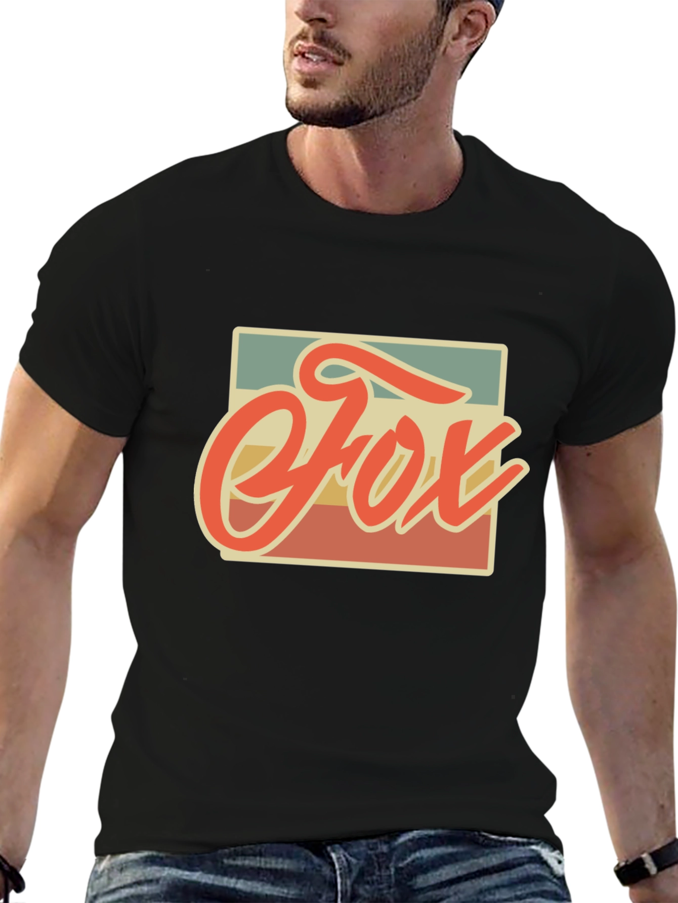 Retro Fox Graphic Tee