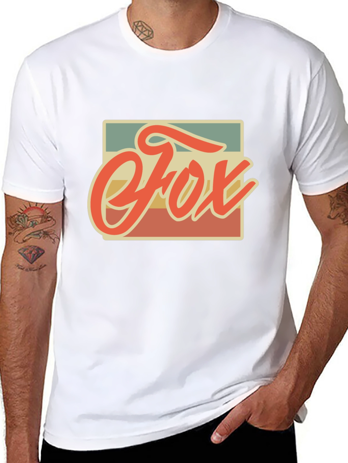 Retro Fox Graphic Tee