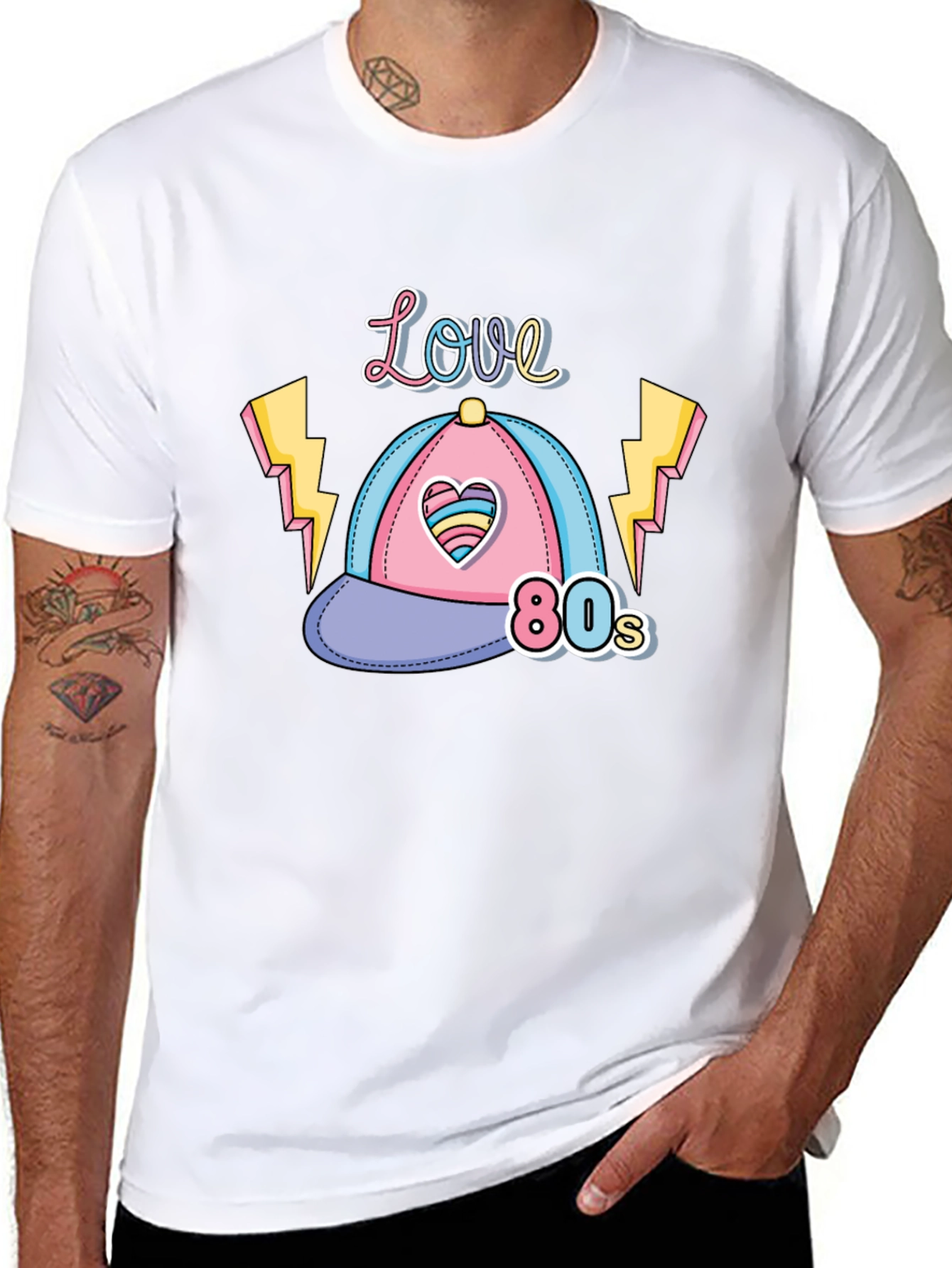 80s Style Love T-Shirt