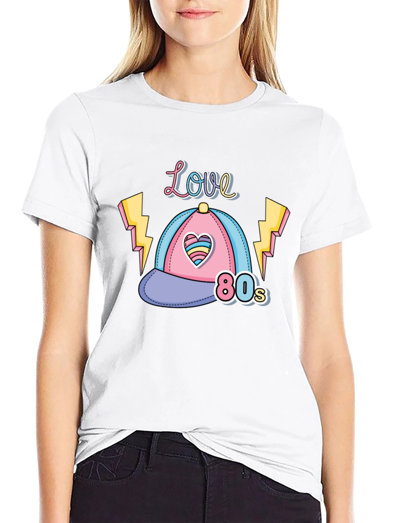 80s Style Love T-Shirt
