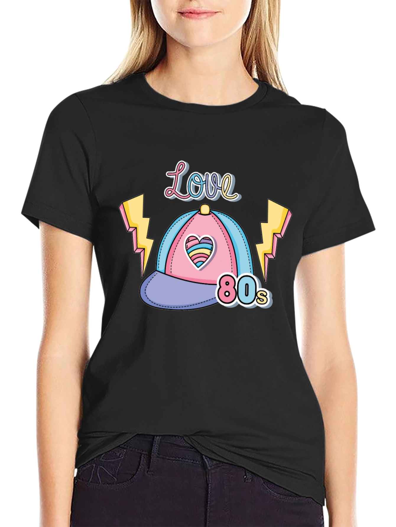 80s Style Love T-Shirt