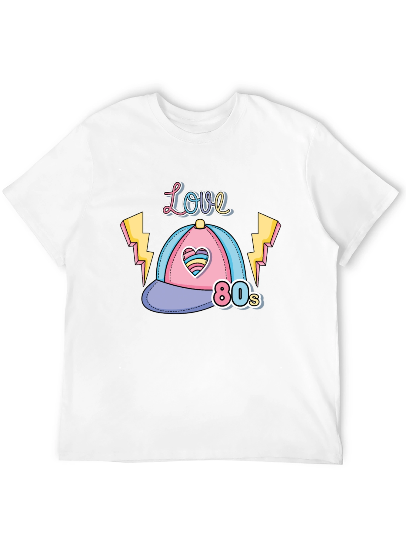 80s Style Love T-Shirt