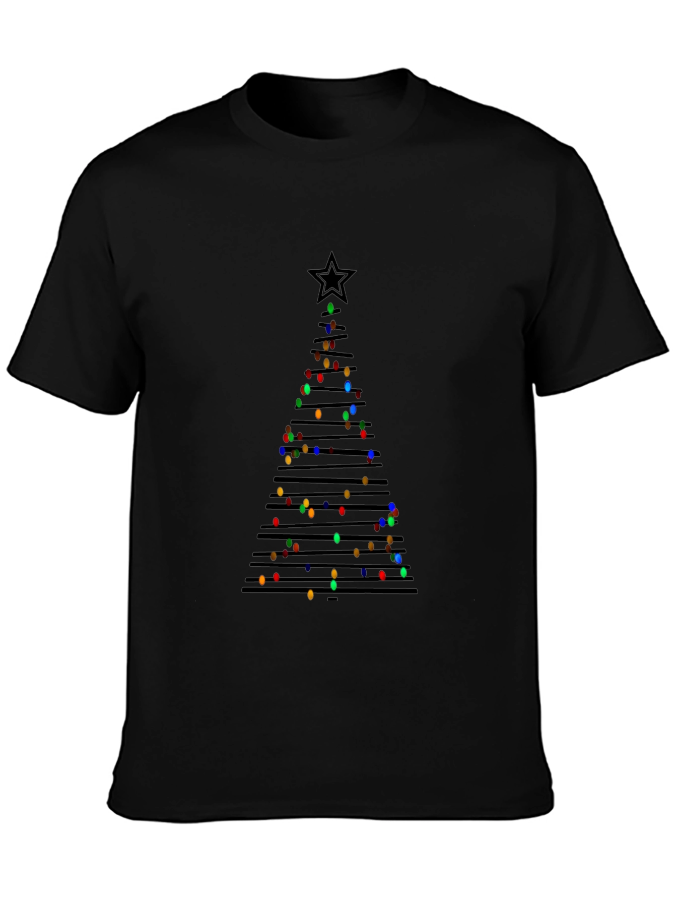 Festive Christmas Tree T-Shirt