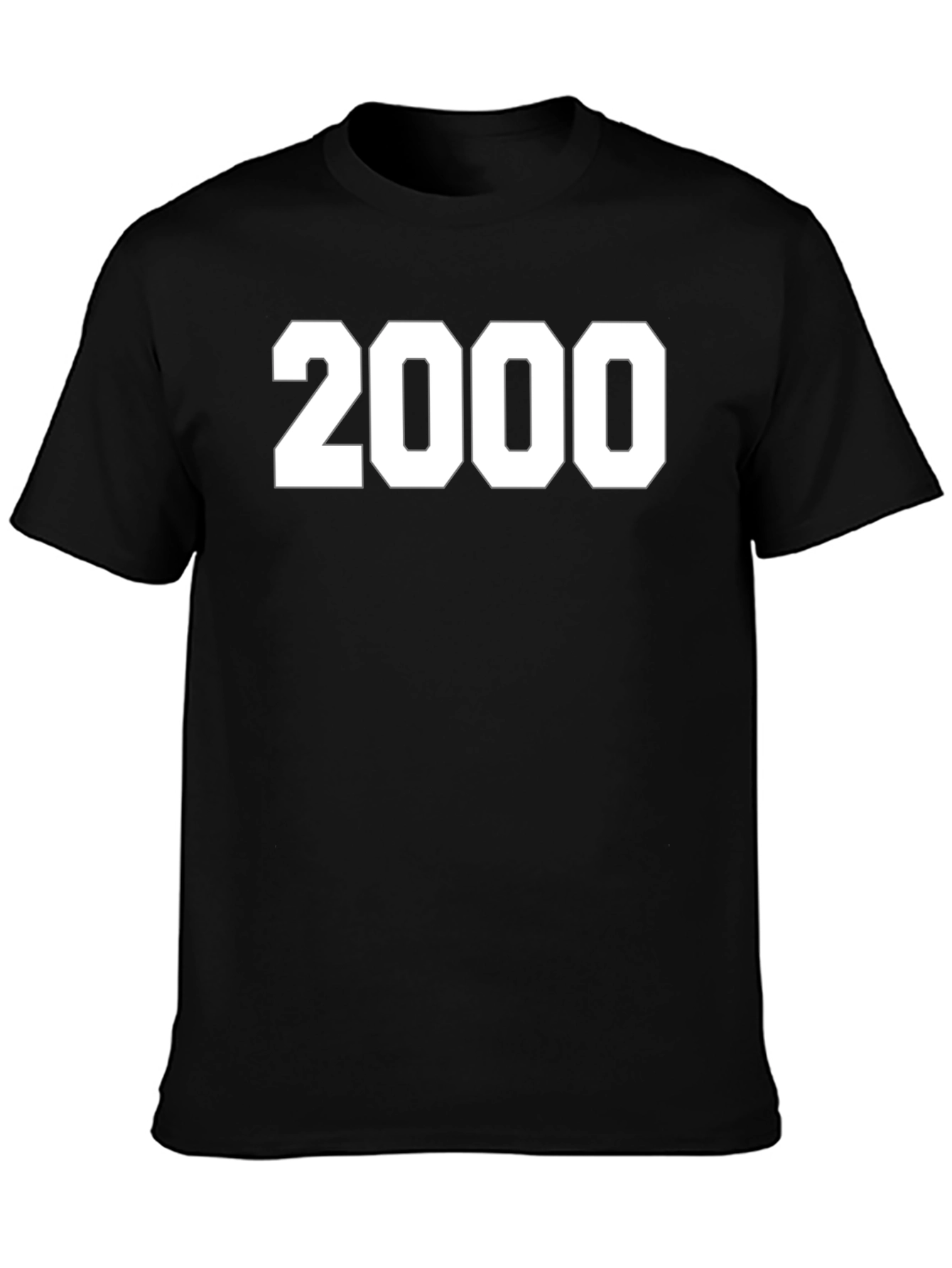 2000 Graphic Tee - Retro Style Birthday Gift