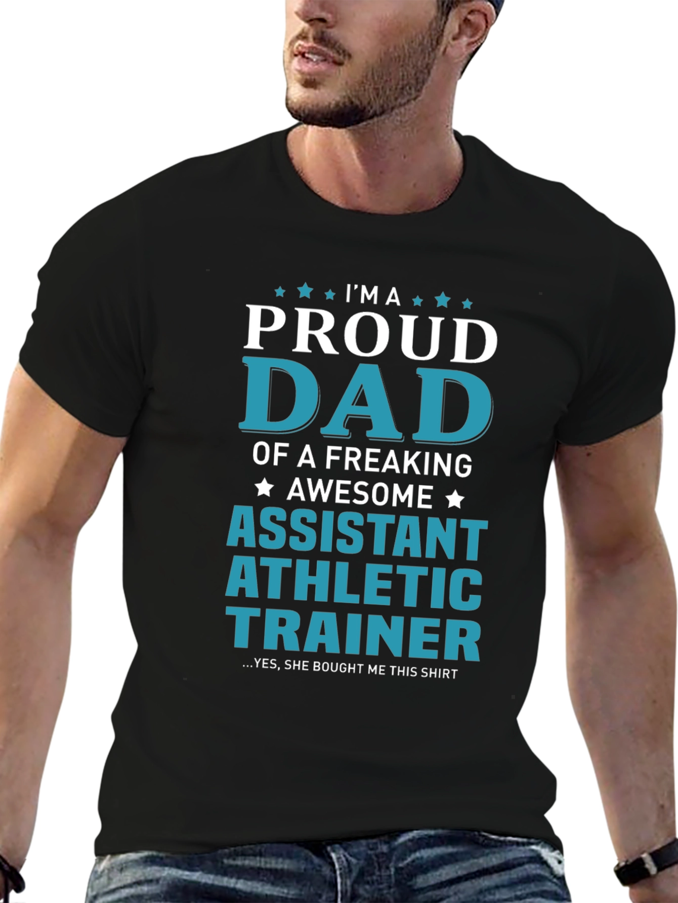 Proud Dad Assistant Athletic Trainer T-Shirt