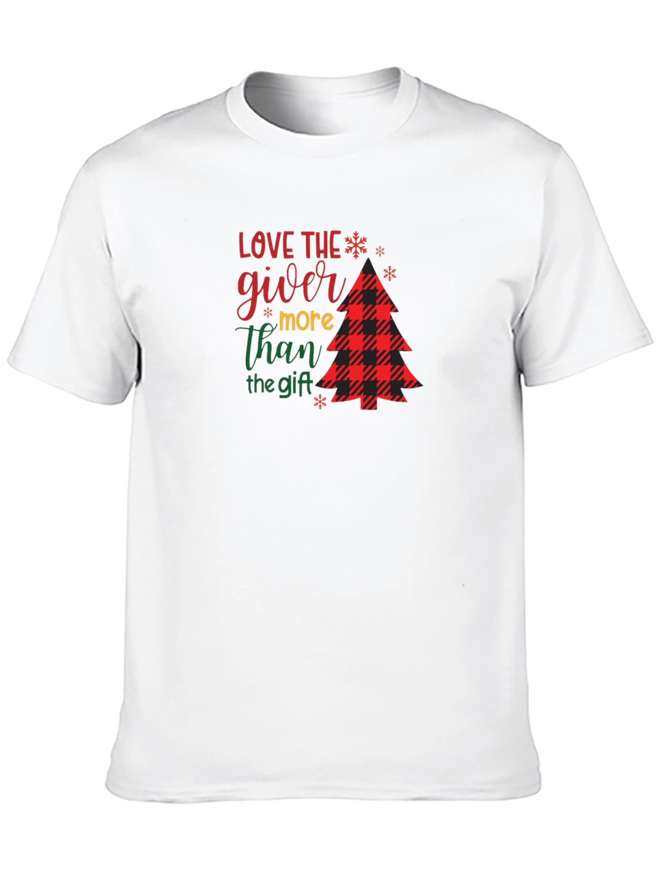 Love the Giver Christmas Tree T-Shirt