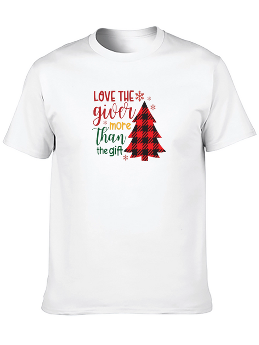 Love the Giver Christmas Tree T-Shirt
