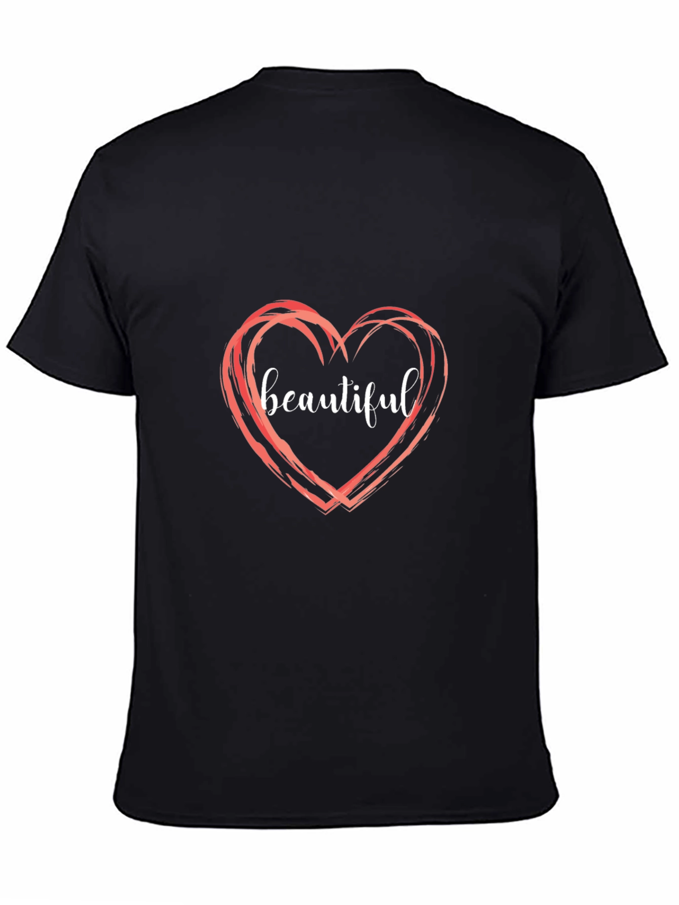 Beautiful Heart T-Shirt - Stylish Graphic Tee