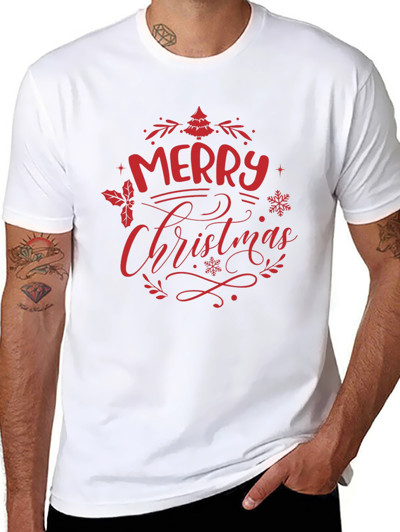 Merry Christmas Graphic T-Shirt