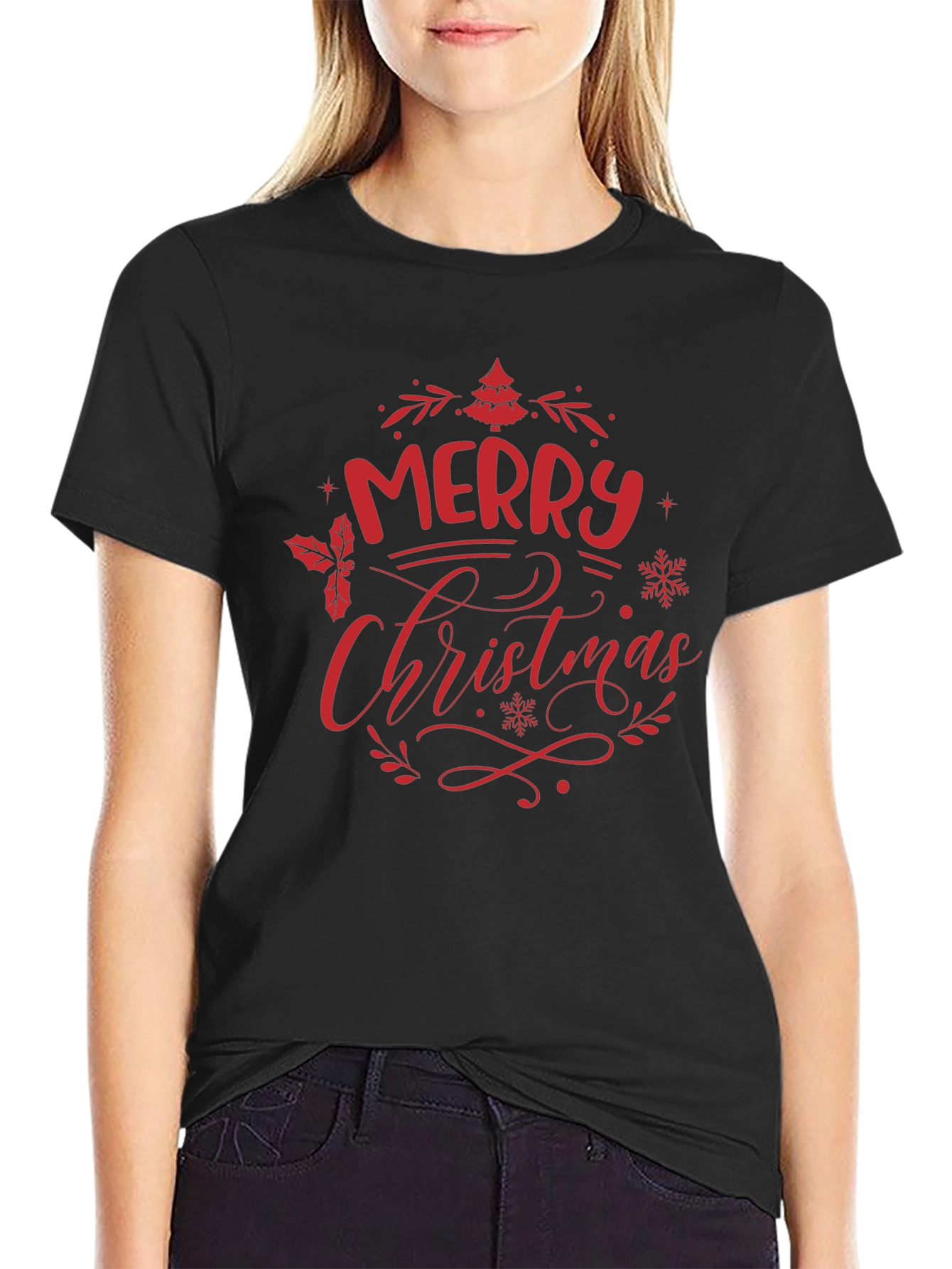 Merry Christmas Graphic T-Shirt