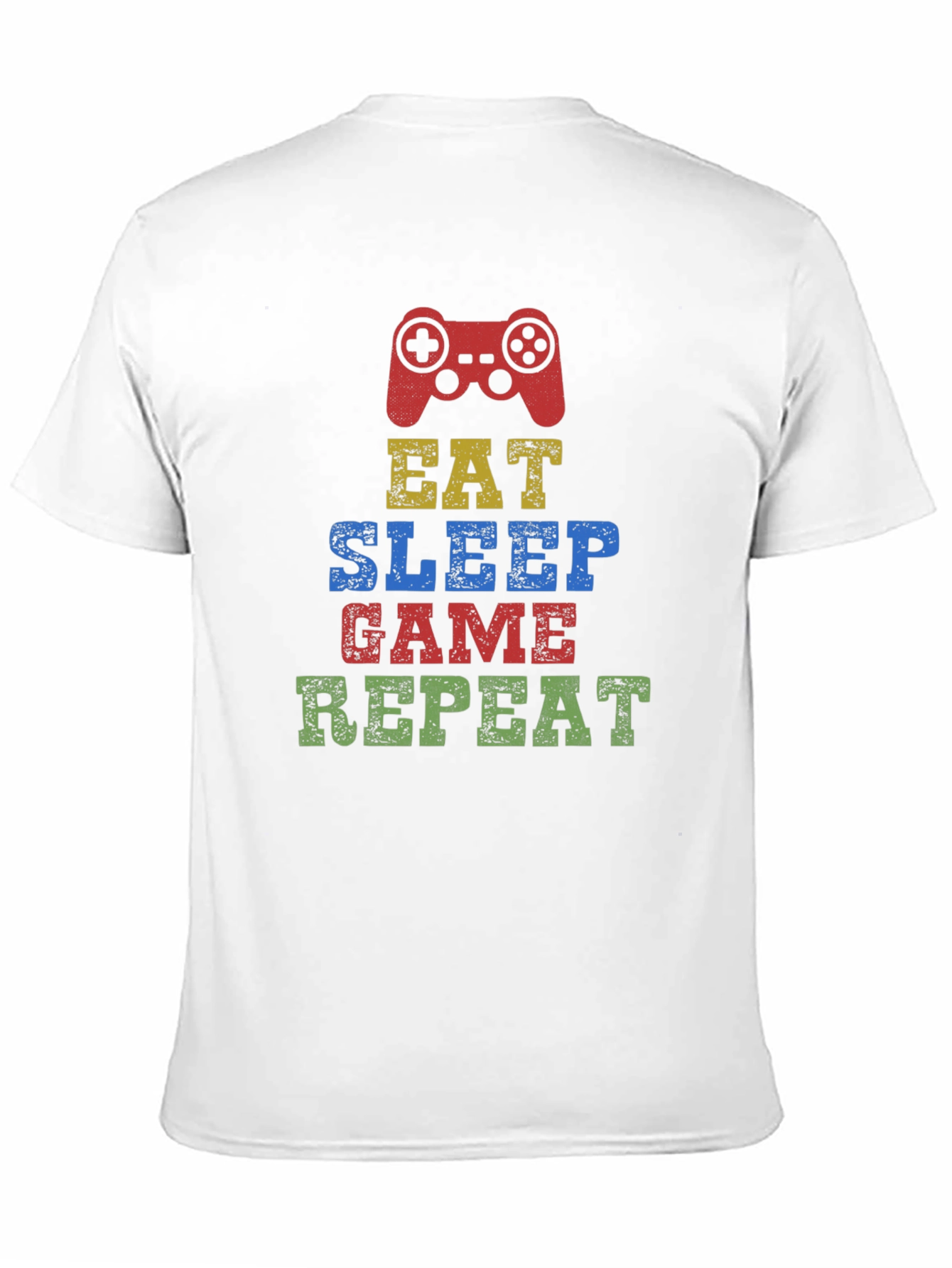 Eat Sleep Game Repeat T-Shirt Gamer Gift