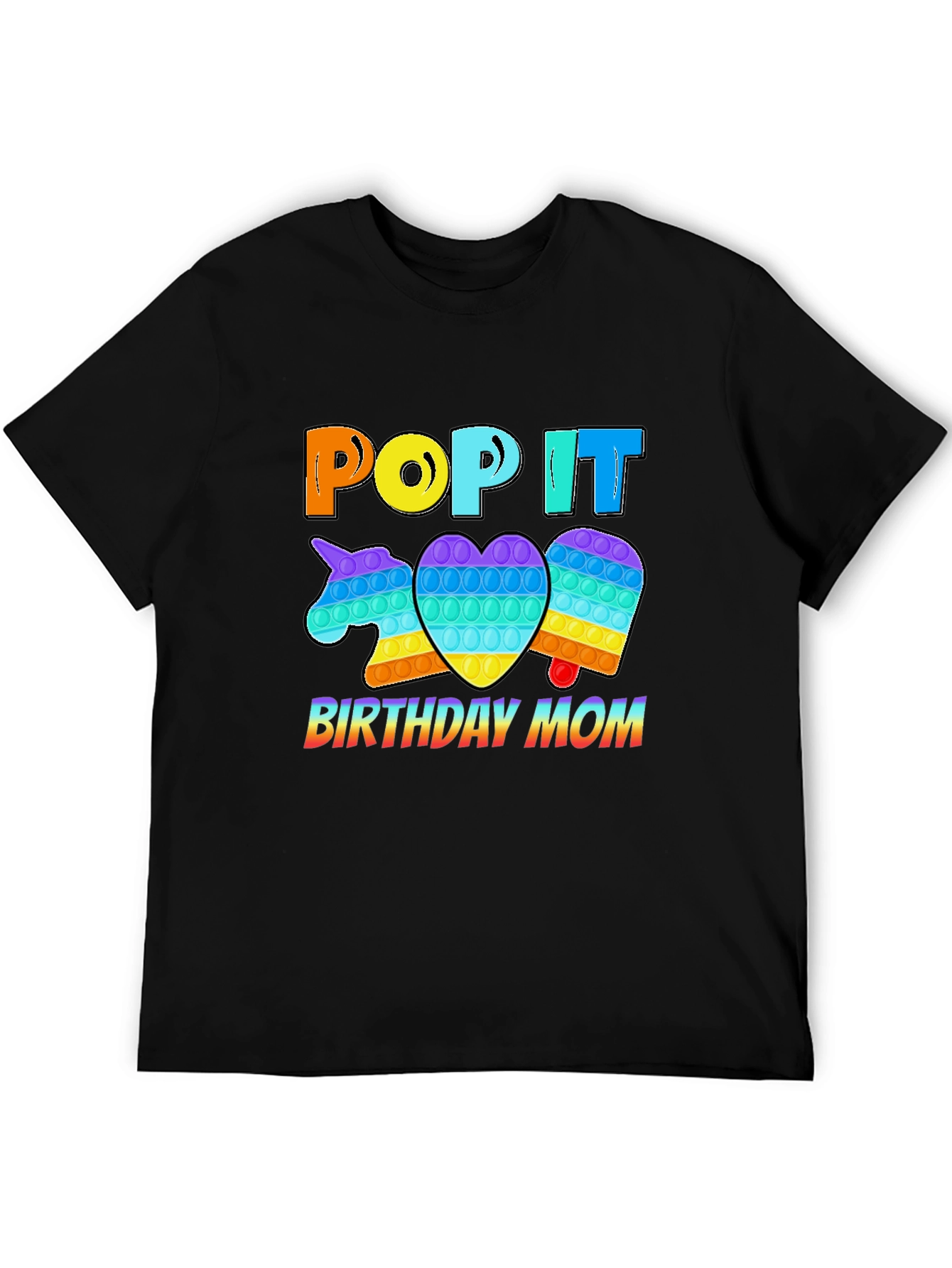 Pop It Birthday Mom T-Shirt