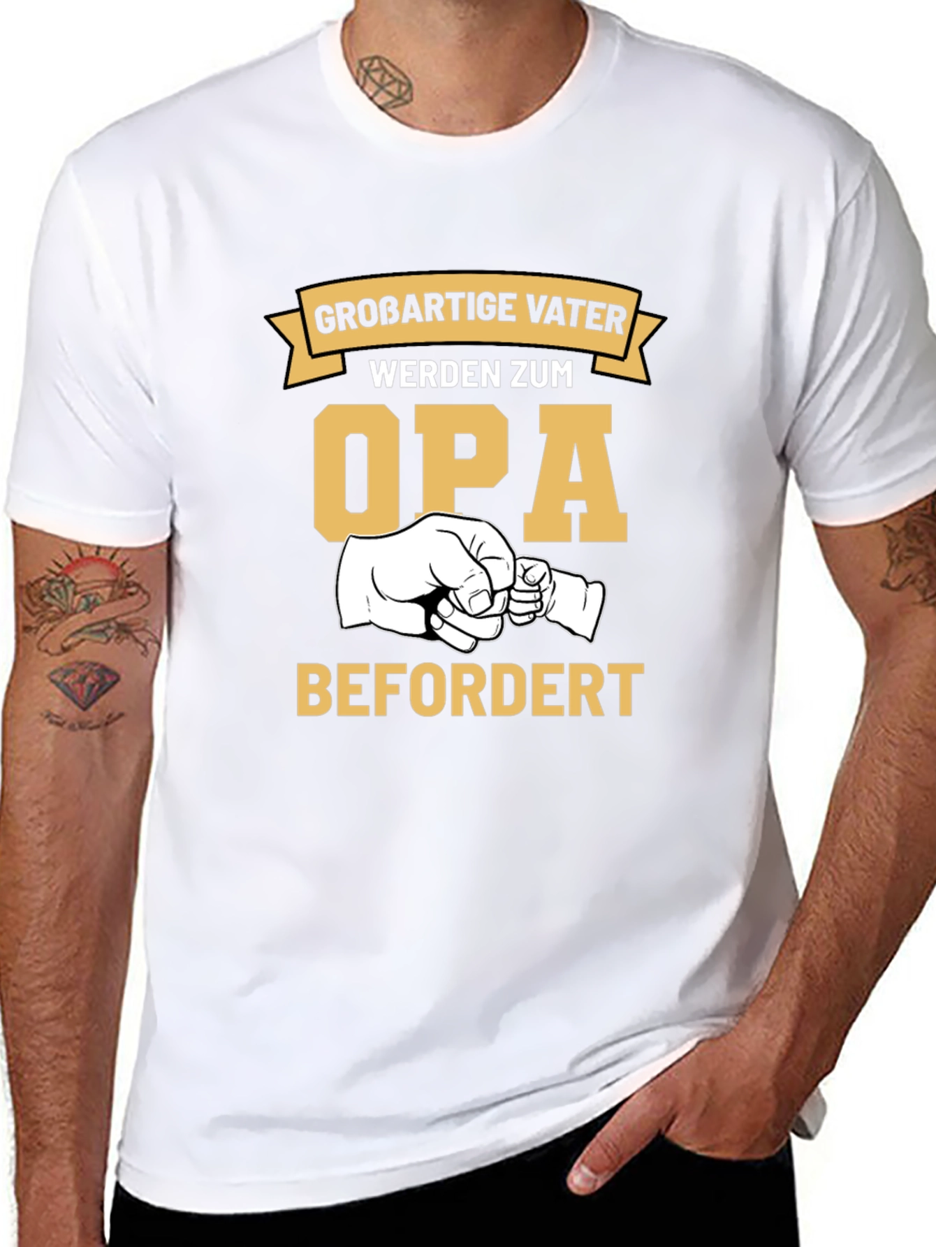 Grobartige Vater Opa T-Shirt: Gift for Grandpas