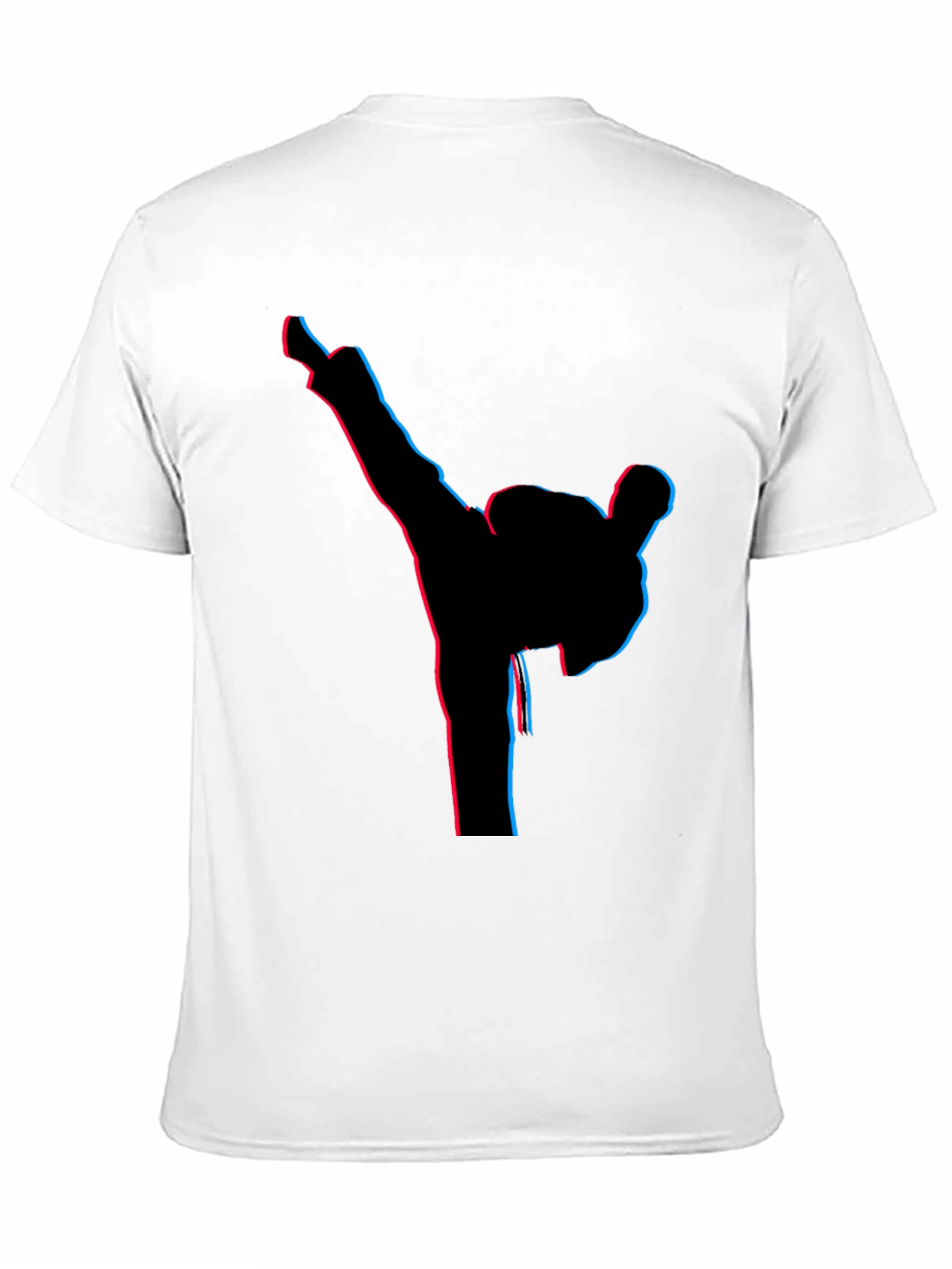 Black Martial Arts Silhouette Tee