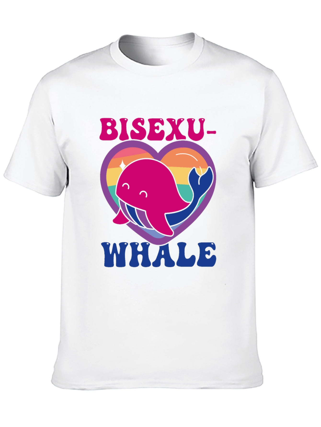 Bisexuwhale T-Shirt LGBT Pride Graphic Tee