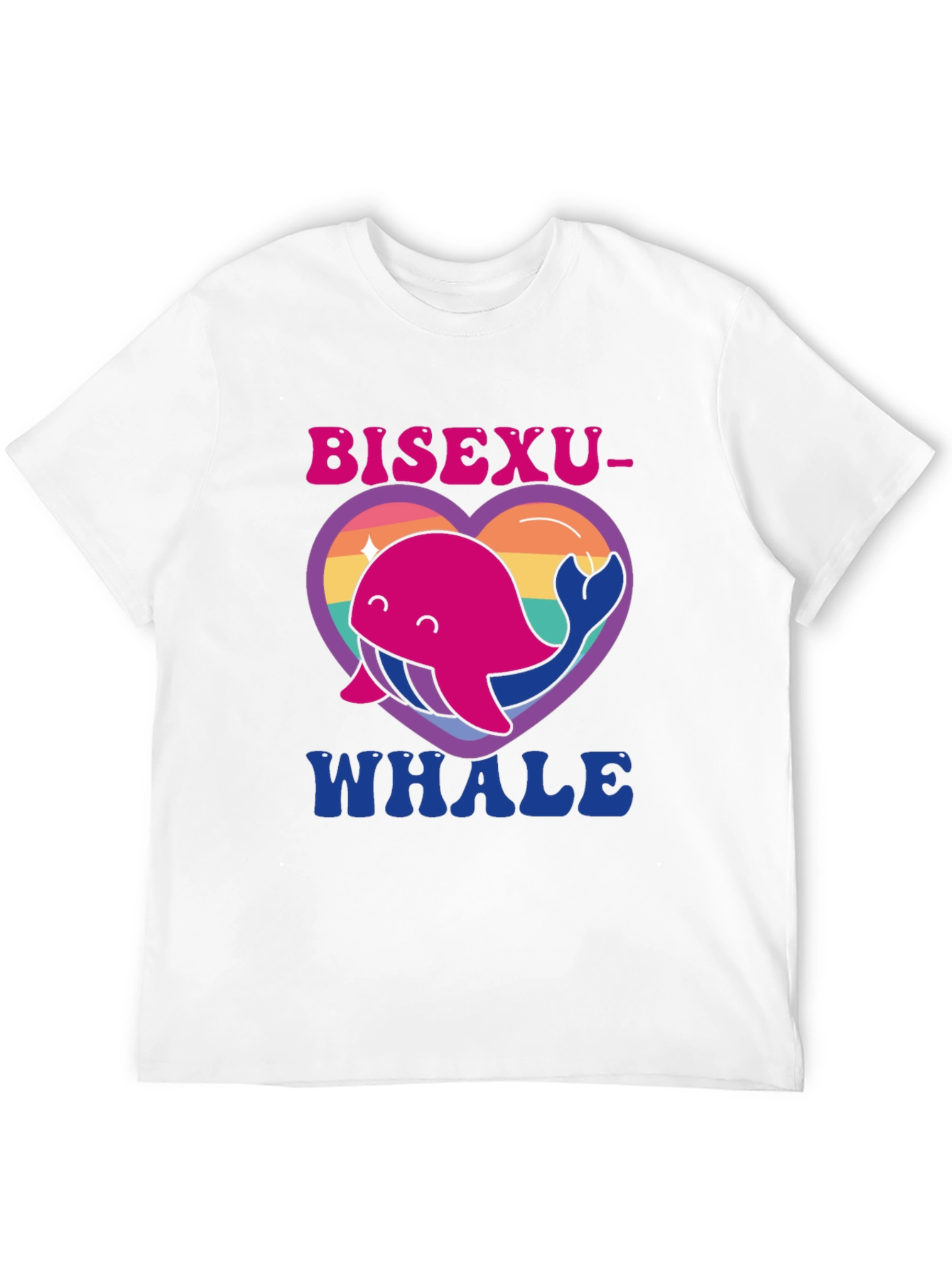 Bisexuwhale T-Shirt LGBT Pride Graphic Tee
