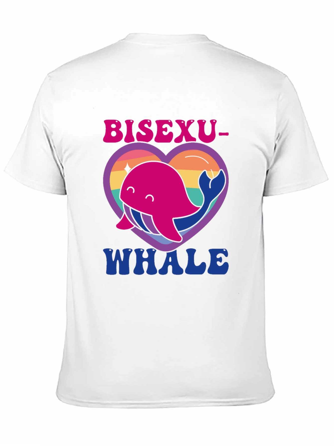 Bisexuwhale T-Shirt LGBT Pride Graphic Tee