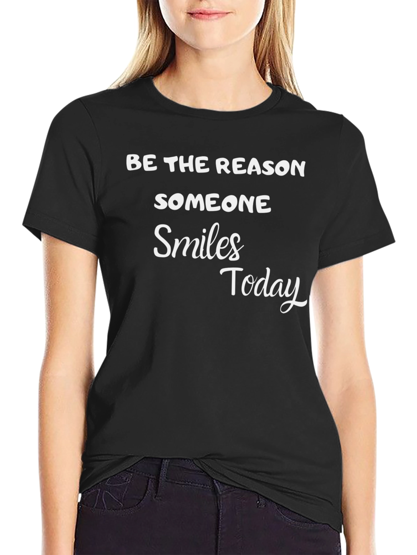 Inspirational Smile Today T-Shirt