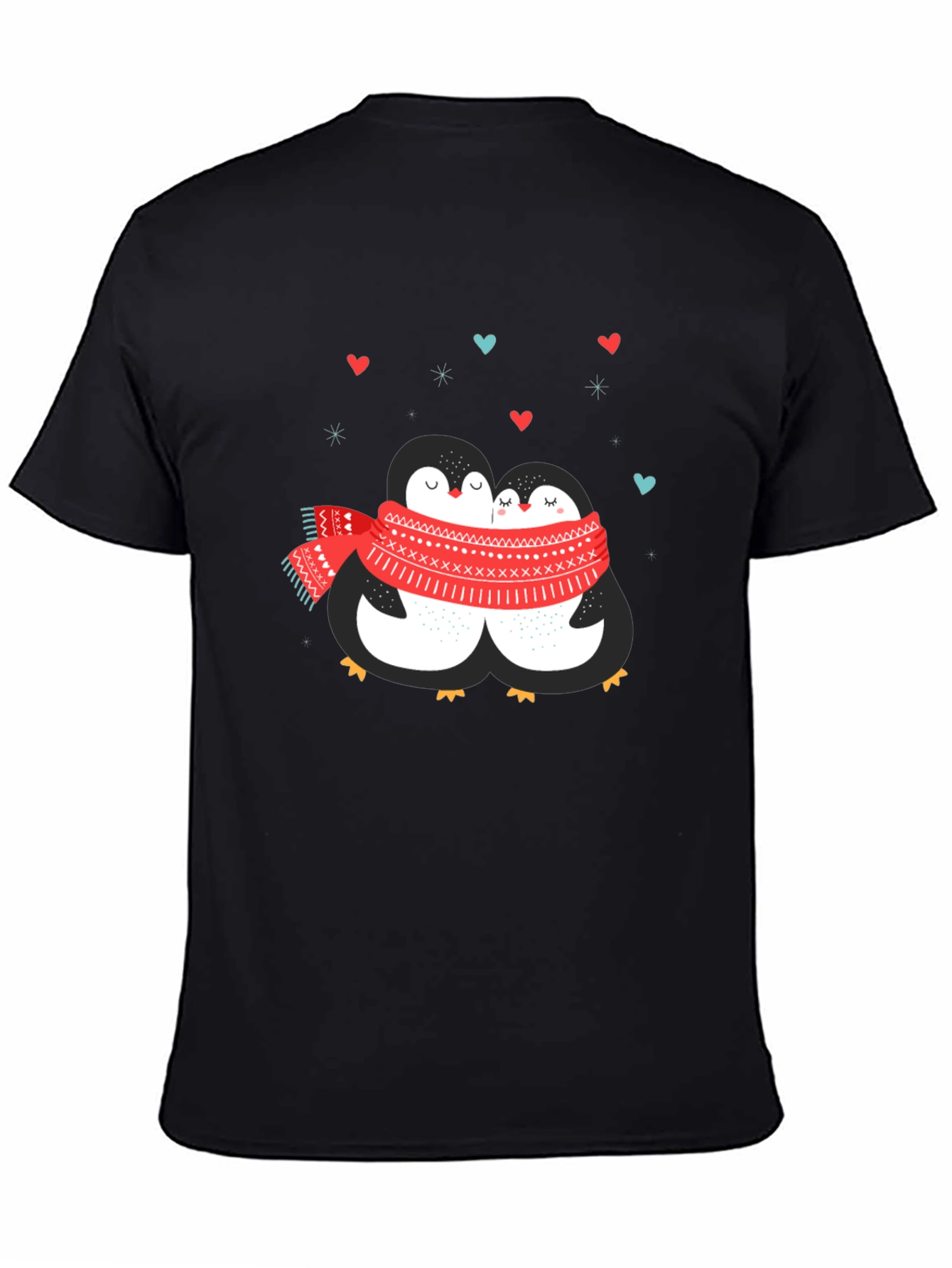 Penguin Love T-Shirt - Cute Winter Apparel