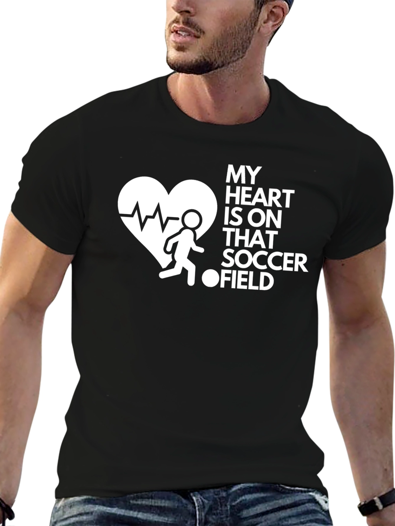 Soccer Heartbeat T-Shirt