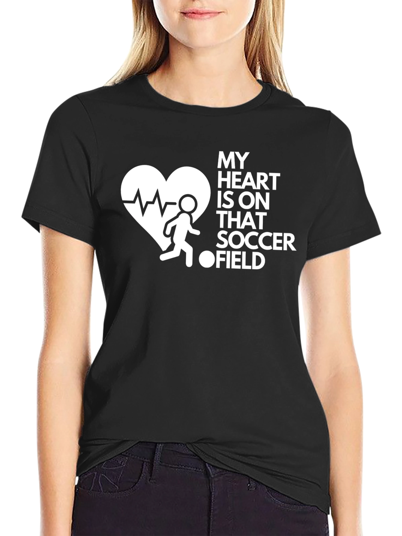 Soccer Heartbeat T-Shirt