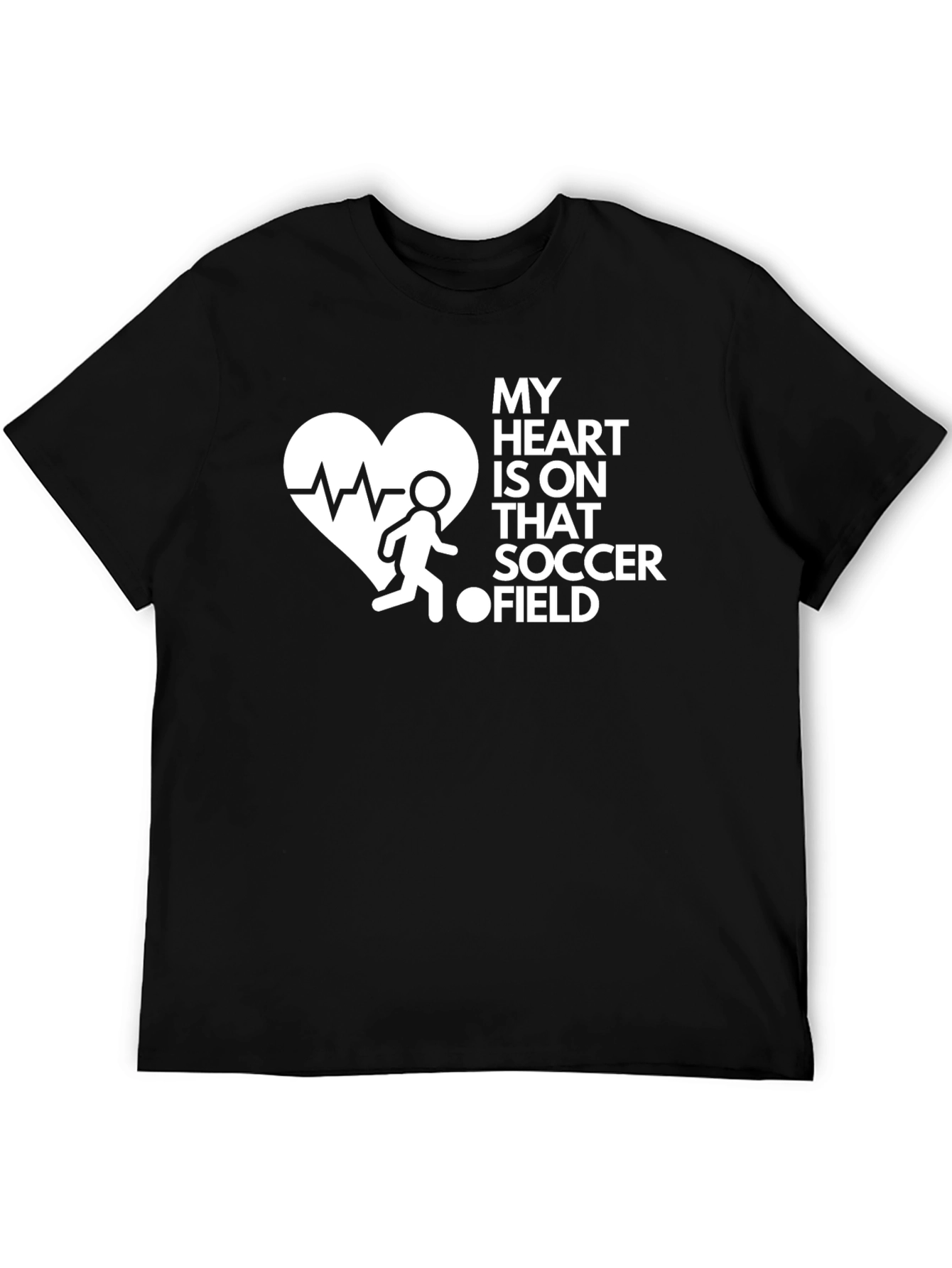 Soccer Heartbeat T-Shirt