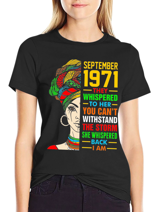 September 1971 Queen Graphic T-Shirt