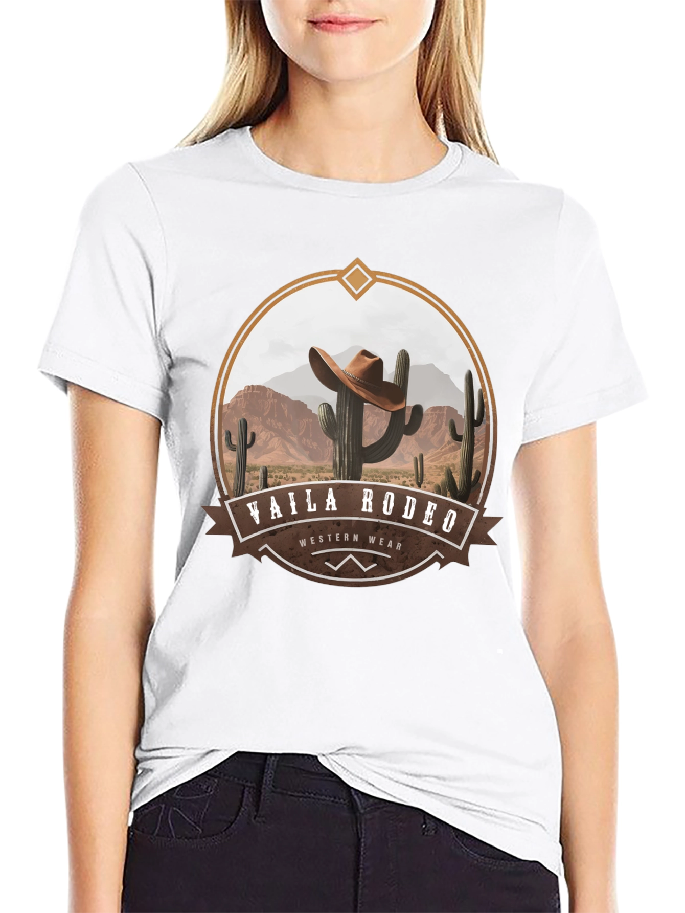 Vaila Rodeo Western Wear Graphic T-Shirt