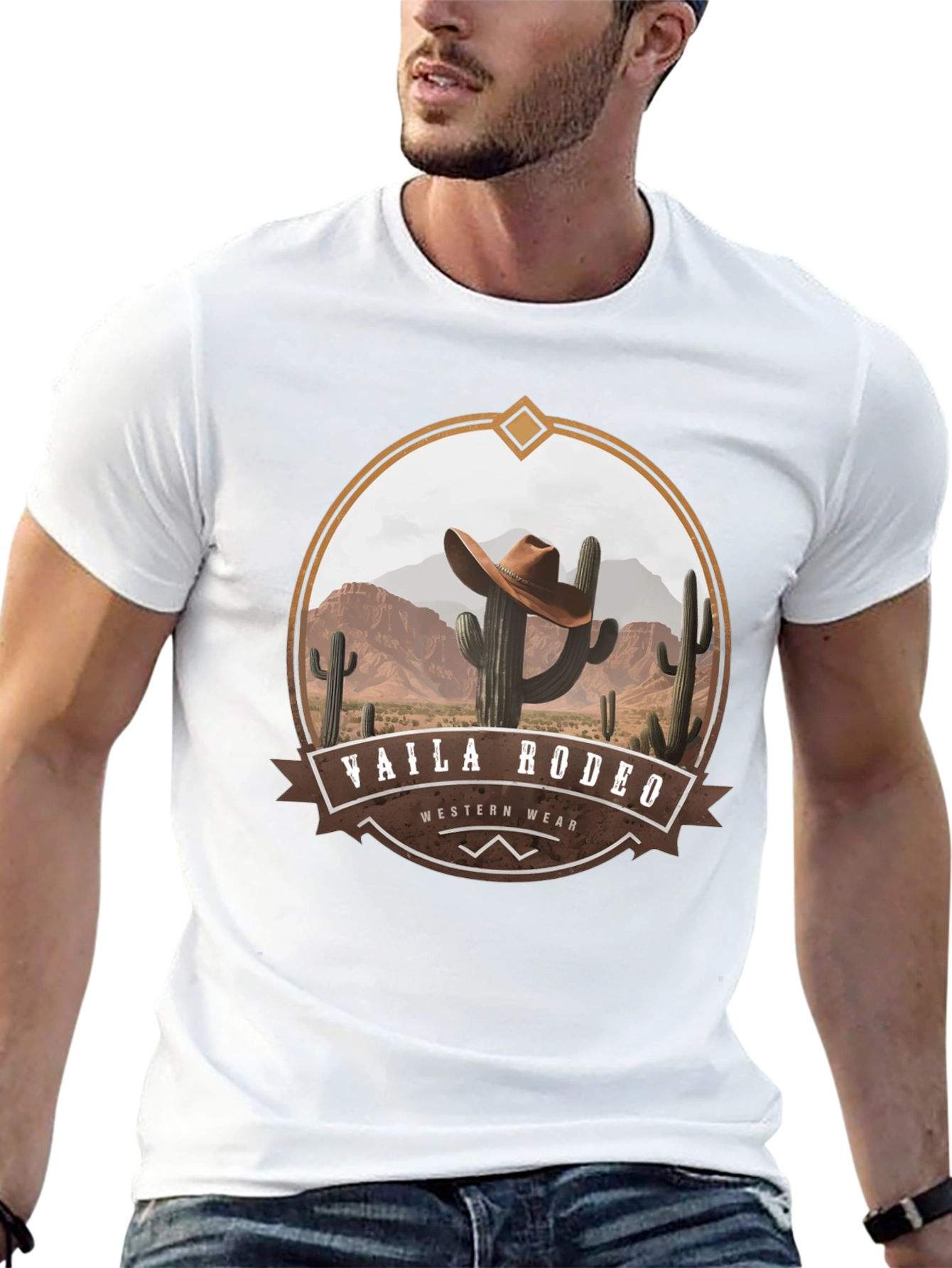 Vaila Rodeo Western Wear Graphic T-Shirt