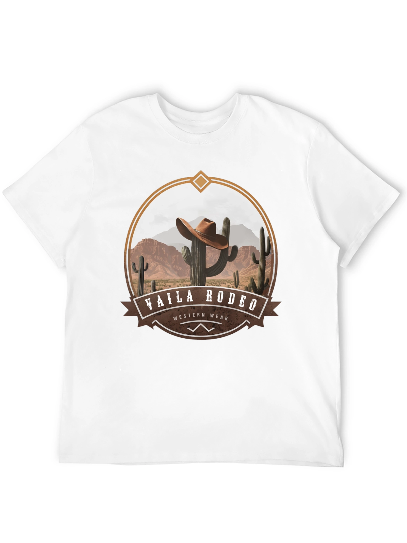 Vaila Rodeo Western Wear Graphic T-Shirt