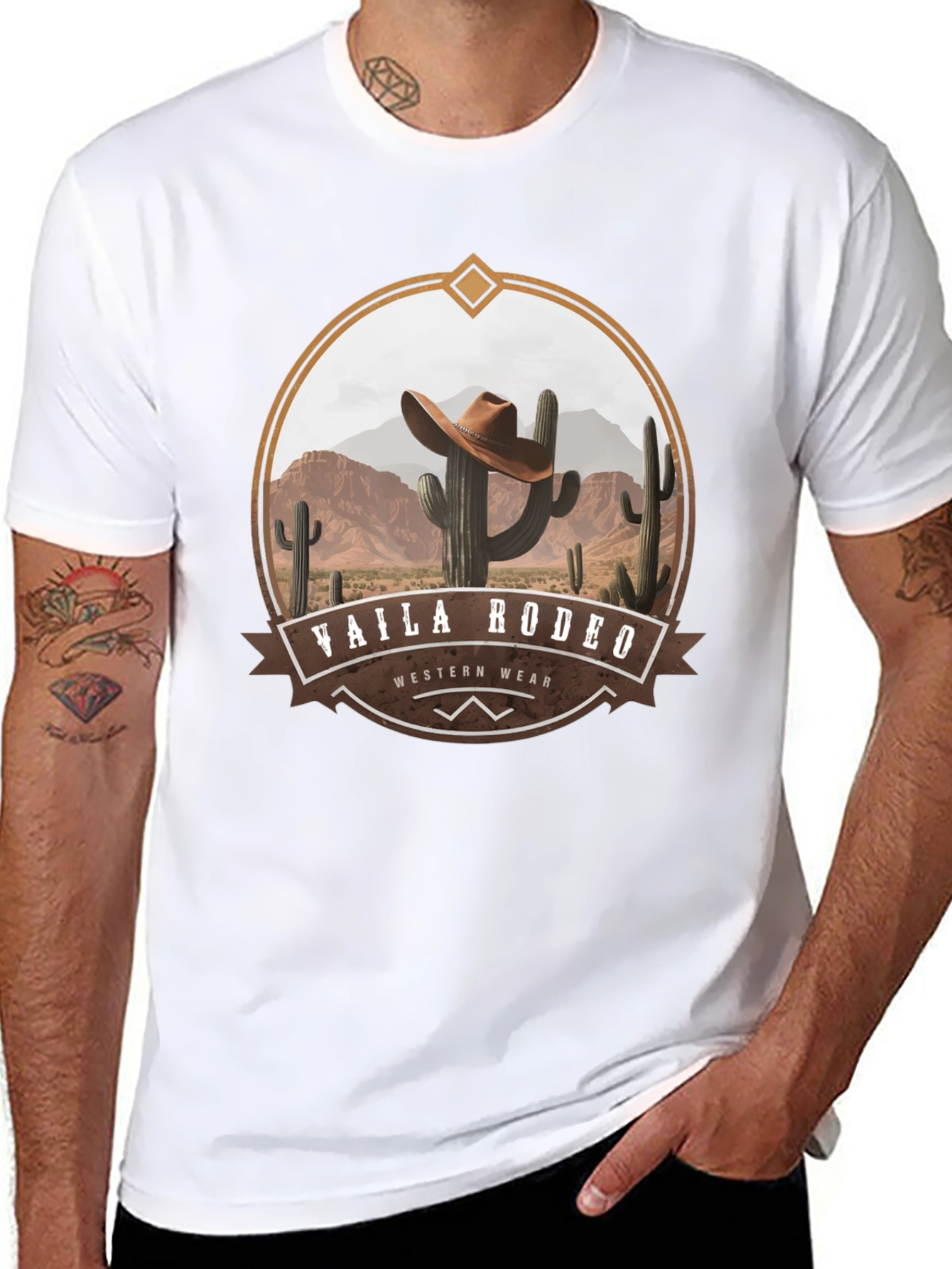Vaila Rodeo Western Wear Graphic T-Shirt