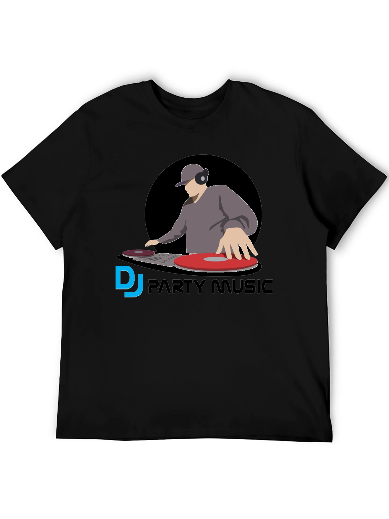DJ Party Music Graphic Tee