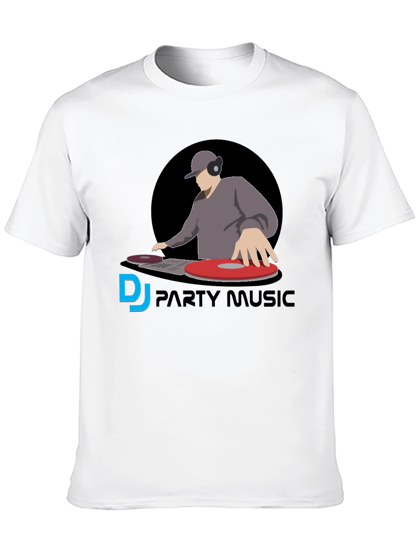 DJ Party Music Graphic Tee