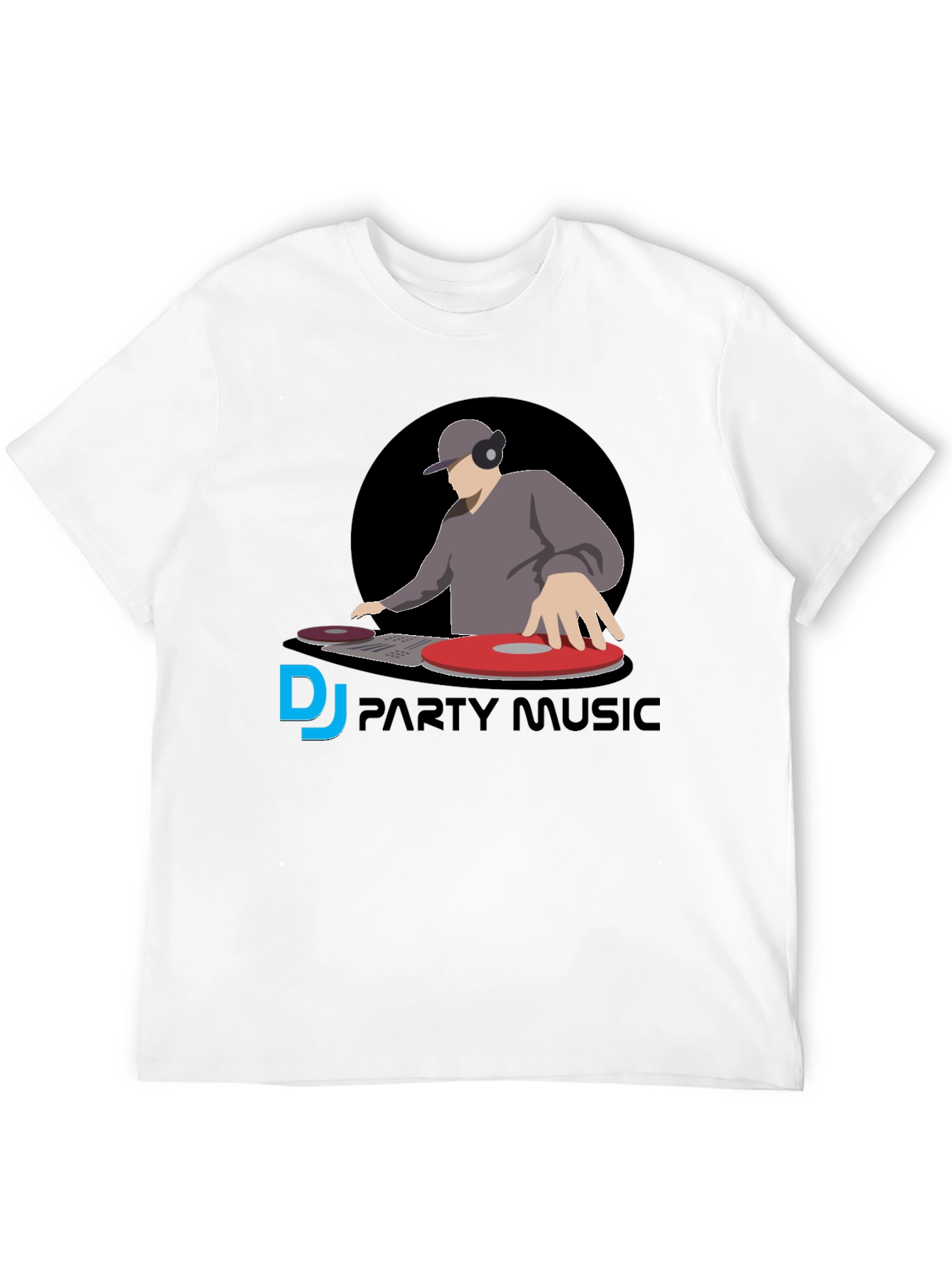 DJ Party Music Graphic Tee