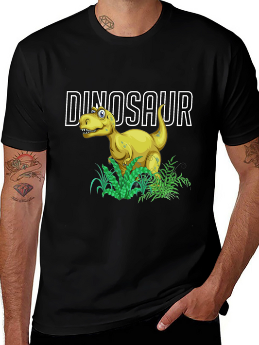 Dinosaur Graphic Print T-Shirt