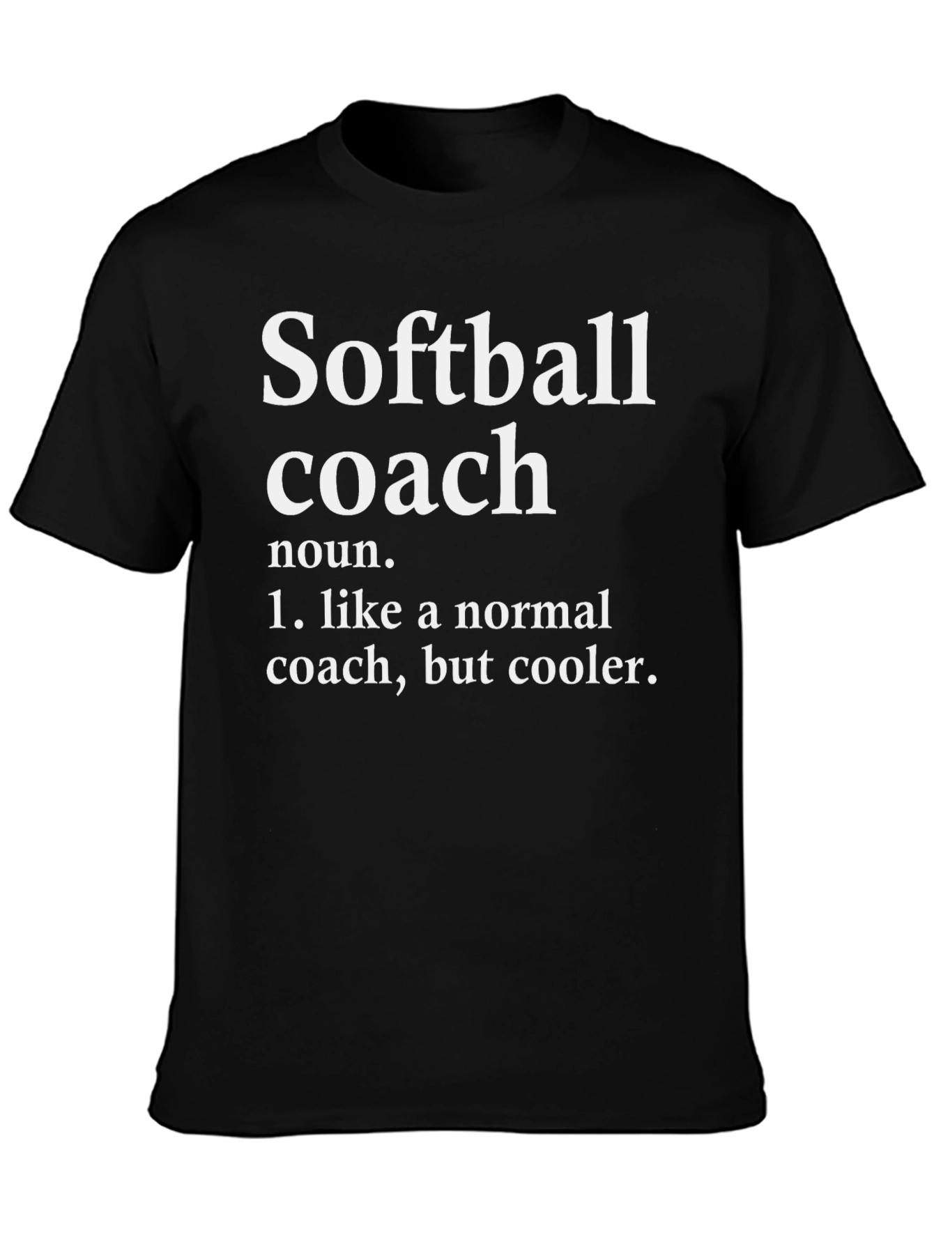 Softball Coach Definition T-Shirt