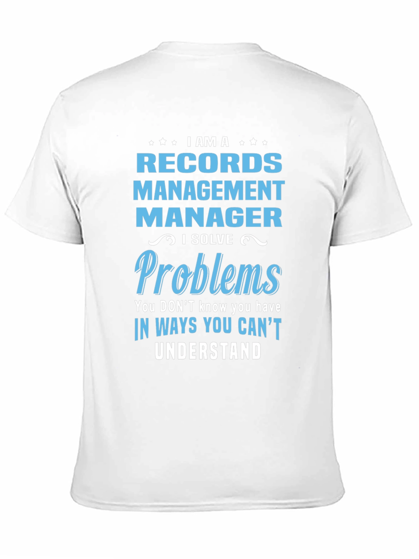 Records Management Manager T-Shirt
