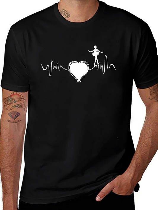 Ballet Heartbeat Graphic Tee - Dancers Love