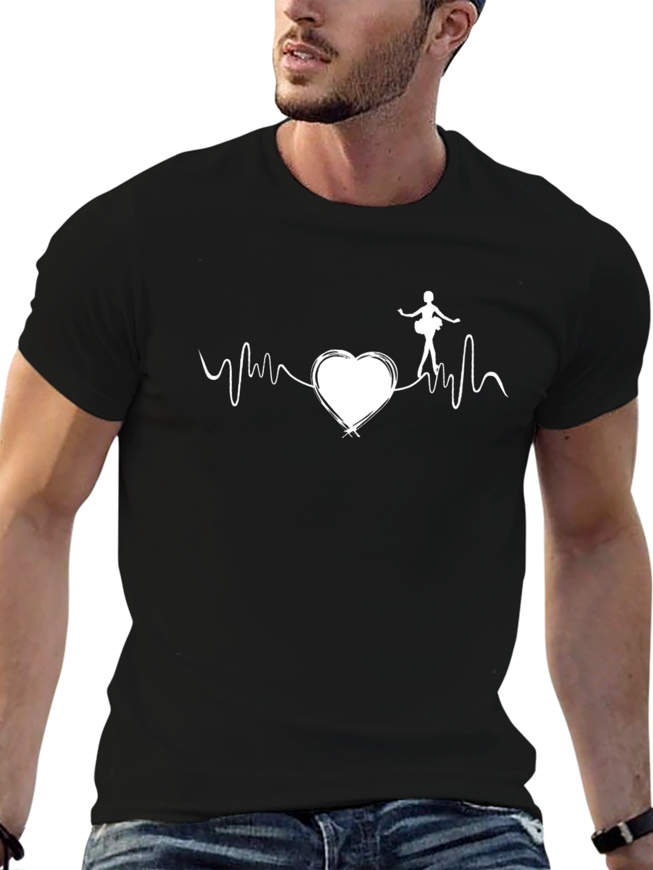 Ballet Heartbeat Graphic Tee - Dancers Love