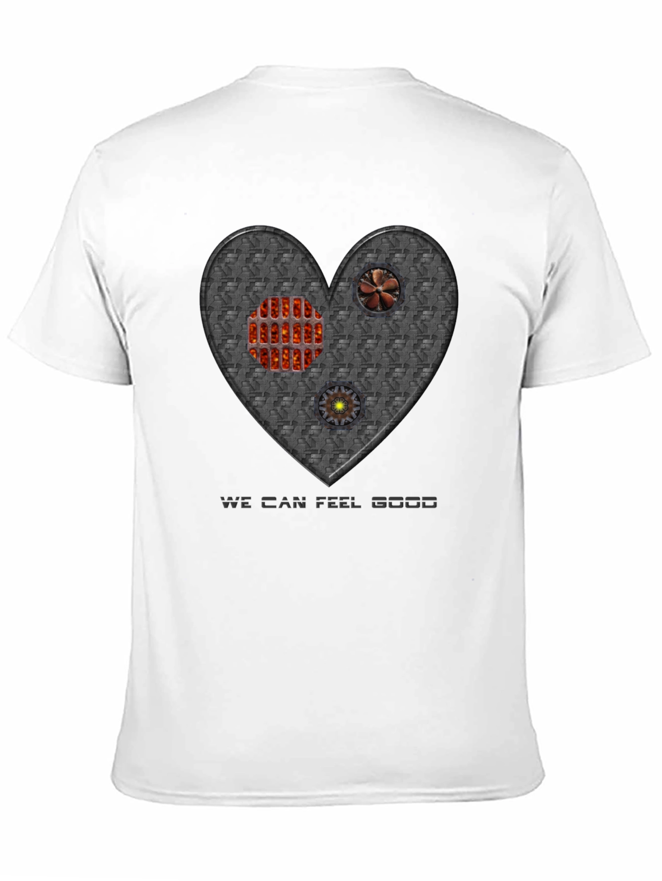 Steampunk Heart T-Shirt - Feel Good