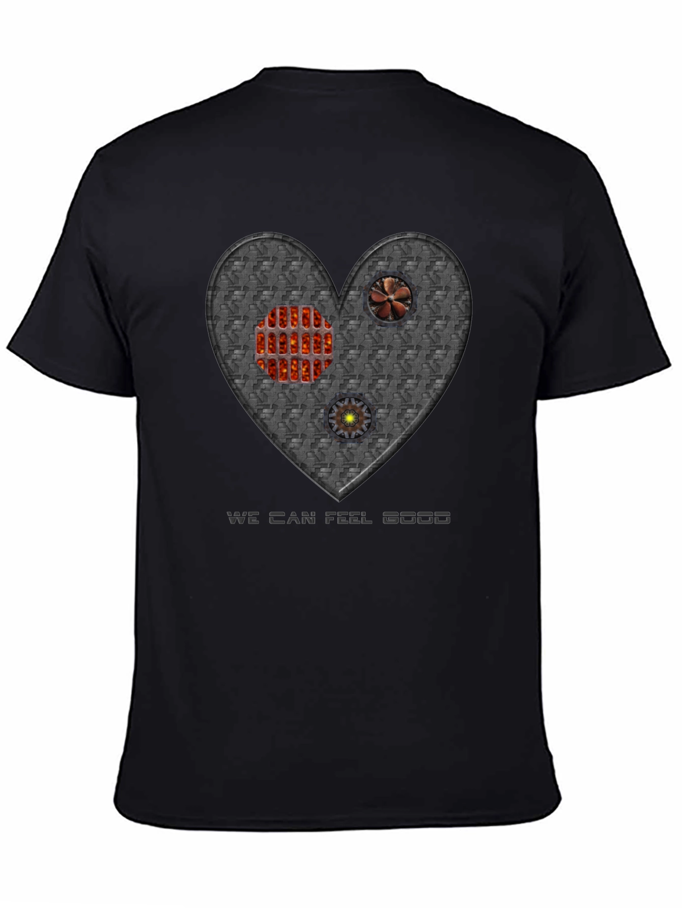 Steampunk Heart T-Shirt - Feel Good