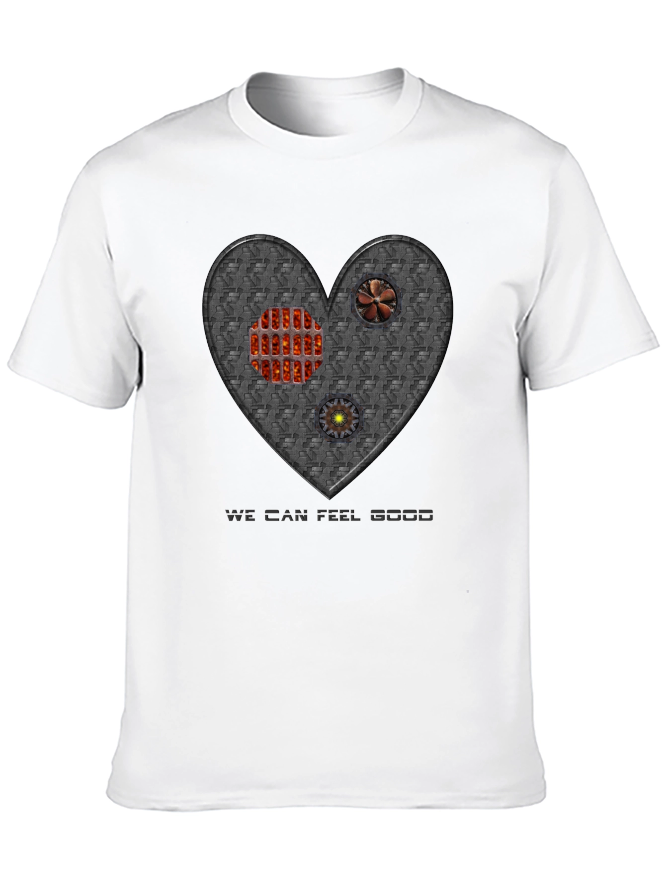 Steampunk Heart T-Shirt - Feel Good