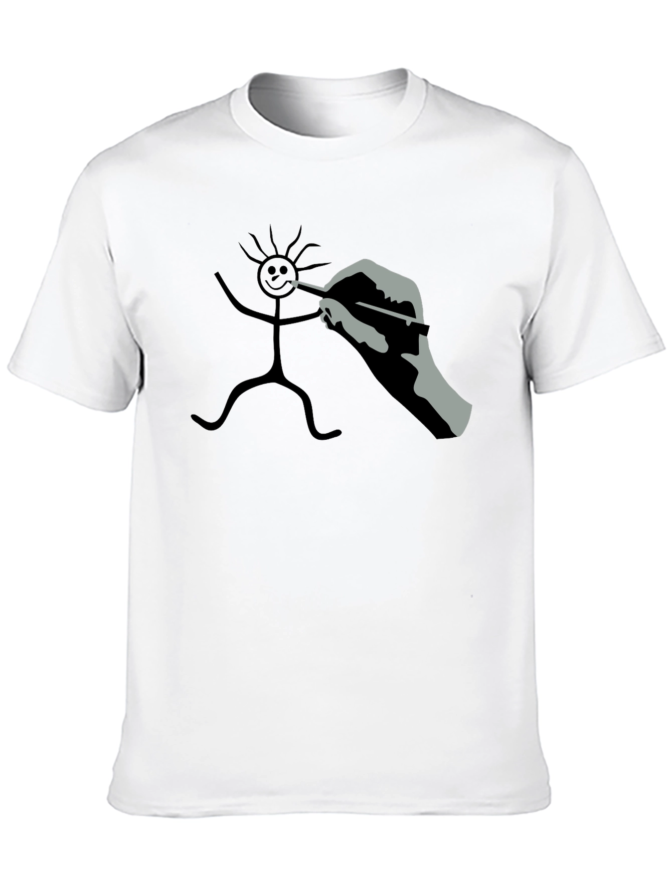 Drawing Stick Figure T-Shirt