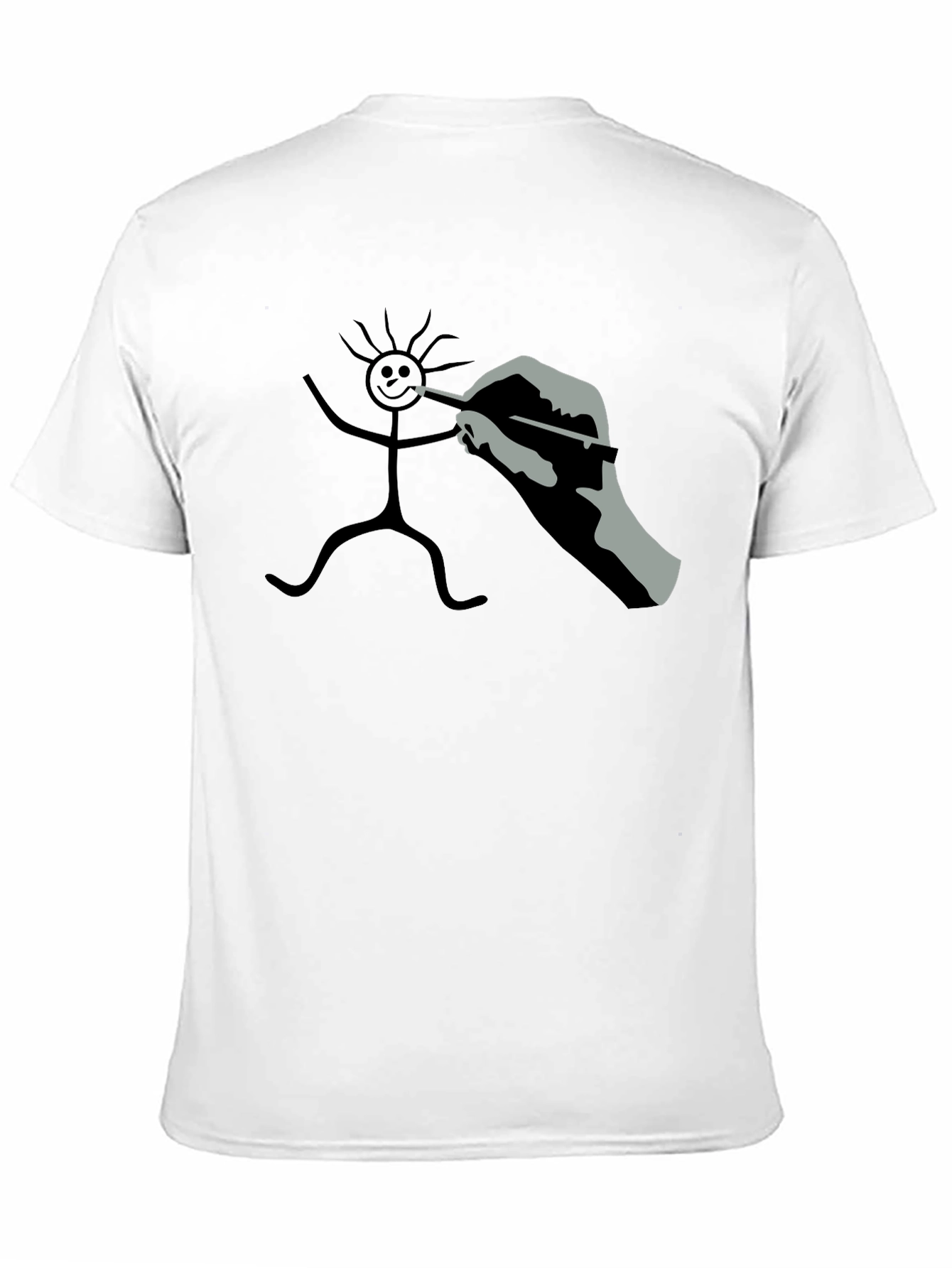 Drawing Stick Figure T-Shirt