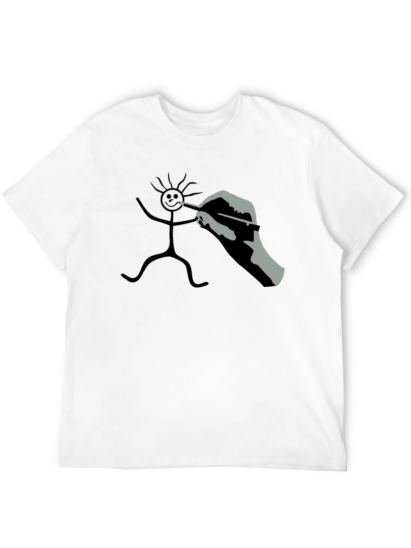 Drawing Stick Figure T-Shirt