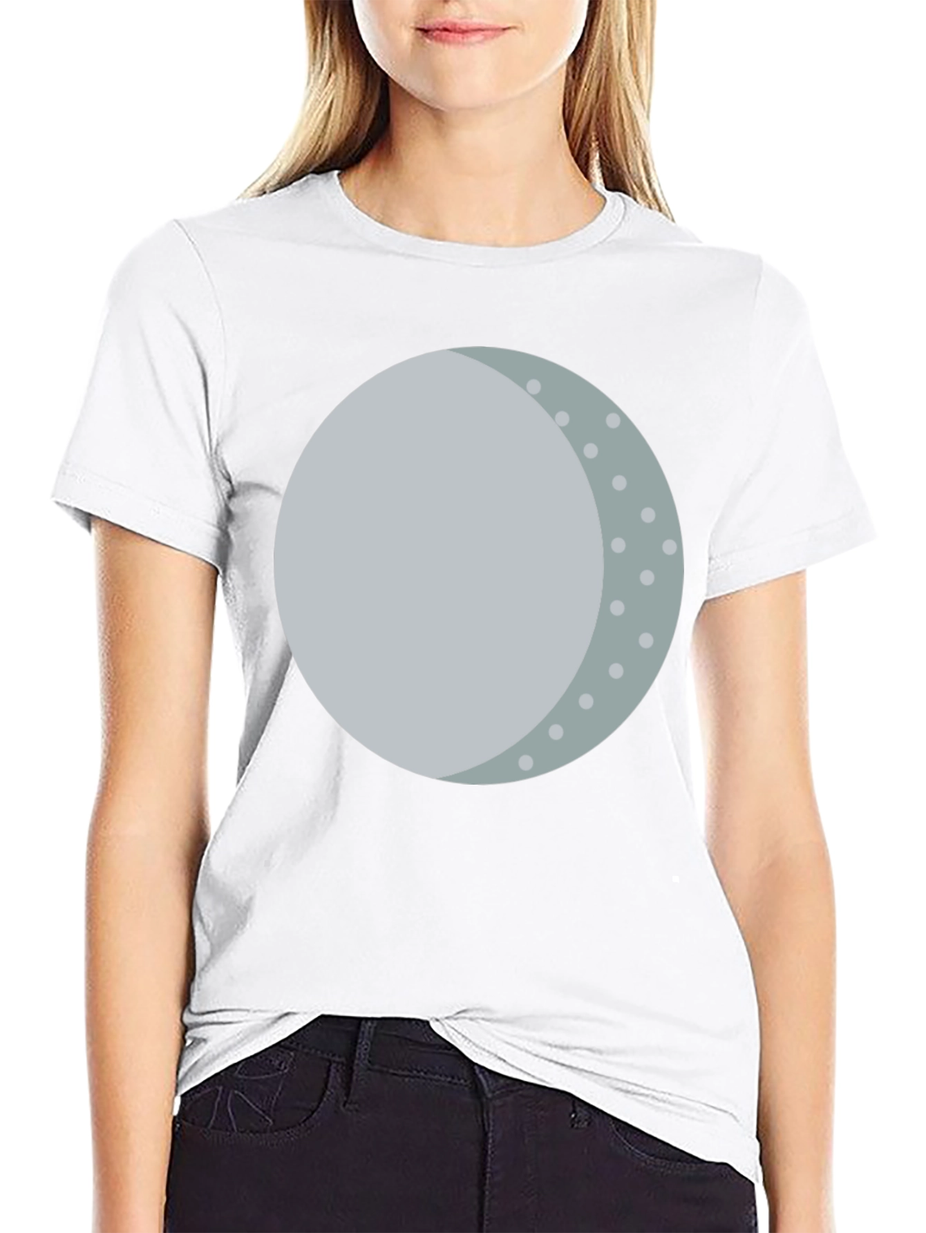 Lunar Phase Graphic Tee -  Unique Moon Design